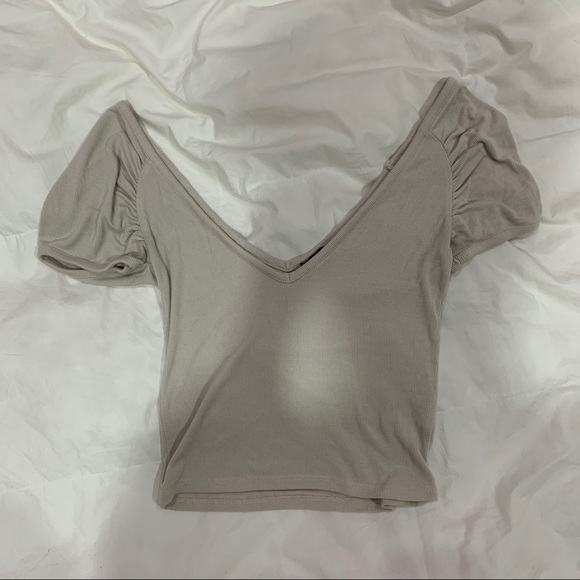 Urban Outfitters Tops - Urban Outfitters Top Taupe Cream